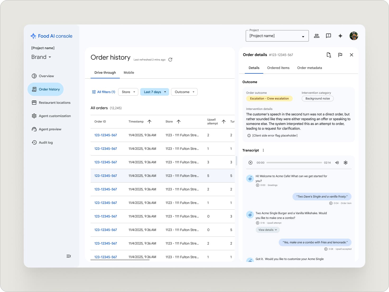 Console — System Monitoring